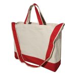 187_RED CANVAS LONG STRAP RED NATURAL