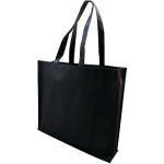 non woven bag-shopping bag-tote bag-eco bag 016 black