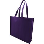 non woven bag-shopping bag-tote bag-eco bag 016 dark purple