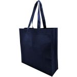 non woven bag-shopping bag-tote bag-eco bag 175 navy blue