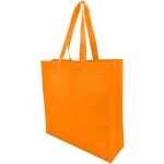 non woven bag-shopping bag-tote bag-eco bag 175 orange
