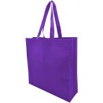 non woven bag-shopping bag-tote bag-eco bag 175 purple