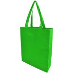 non woven bag-shopping bag-tote bag-eco bag 199 apple green